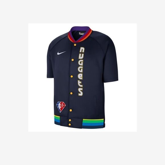 Nike Nuggets 2021/22 City‎ Edition Therma Flex shirt Blue XL NWT IN PACKAGING - Picture 3 of 7